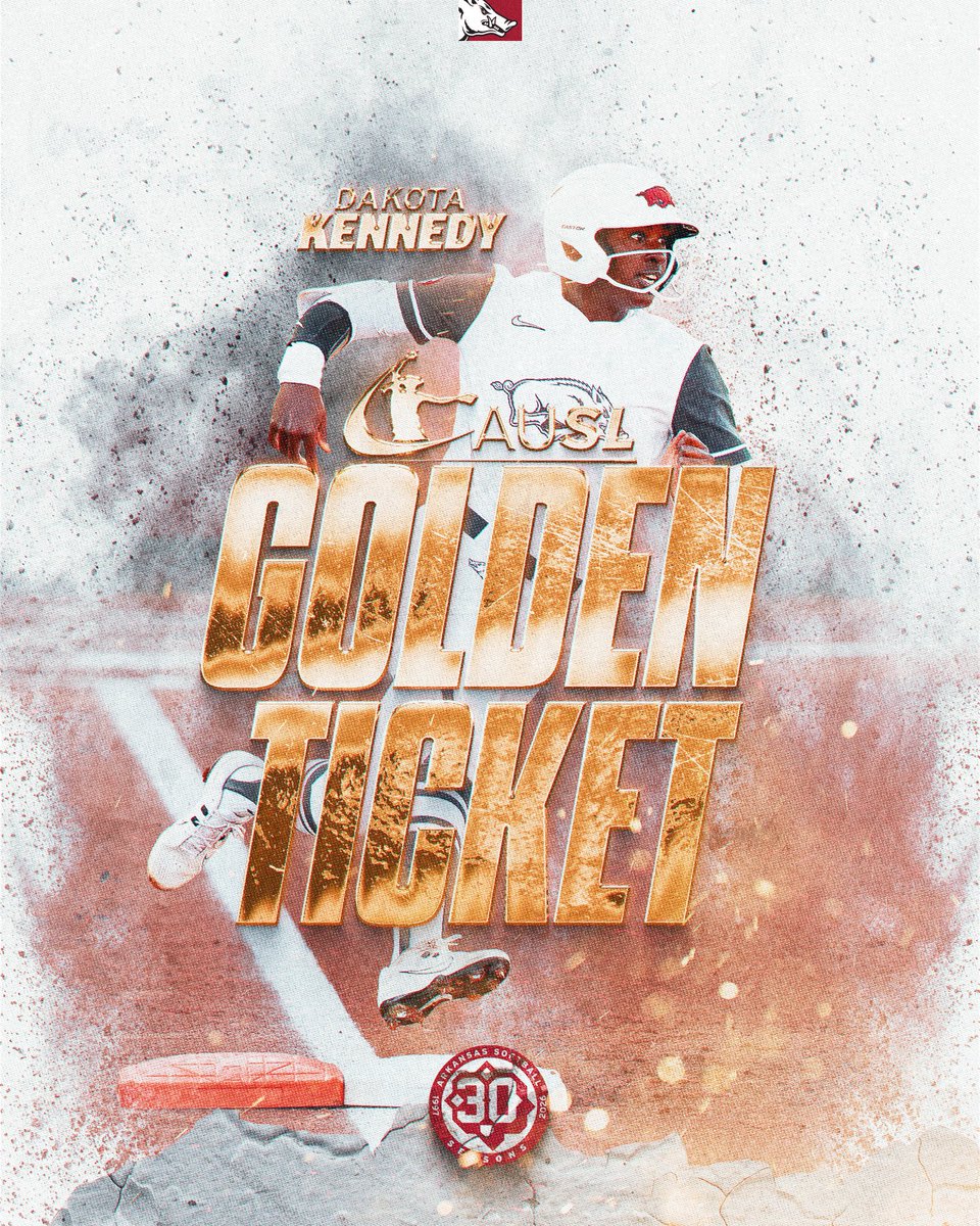 RazorbackSB's tweet image. Dakota Kennedy you are ✨golden✨