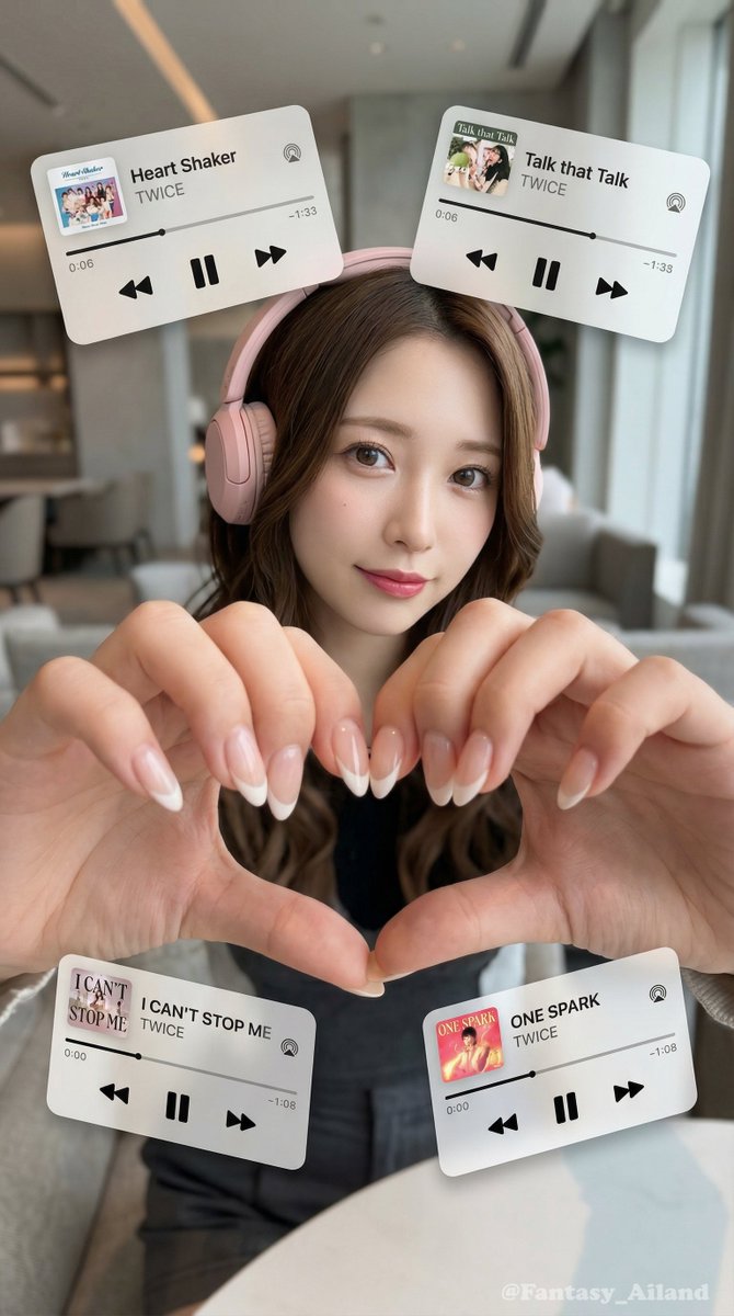 Fantasy_Ailand's tweet photo. TWICEのオススメ曲を紹介します🎵
「Heart Shaker」「Talk that Talk」
「I CAN'T STOP ME」「ONE SPARK」

「What is Love」「Be as ONE」
「Wishing」「The Reason Why」
#SFW #Fictional #digitalart https://t.co/EVbh5N14KF