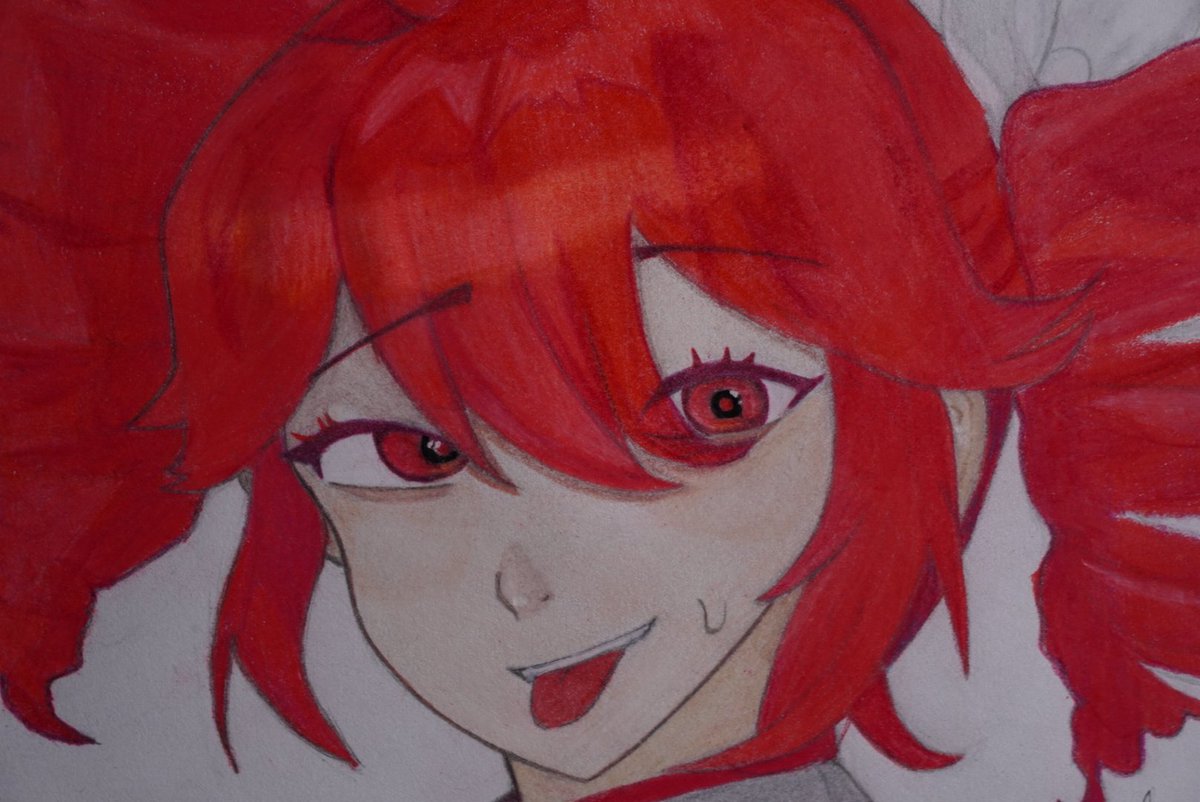 AlastorMemes's tweet photo. Kasane Teto con mi propio estilo 🔥  
Dibujada y pintada a mano con lápices de colores 

¿Qué tal quedó? 

#KasaneTeto #vocaloidfanart  #Teto #Vocaloid #fanartㅤㅤㅤㅤ #DibujoAManoㅤㅤㅤ https://t.co/ghOHmbyW1S