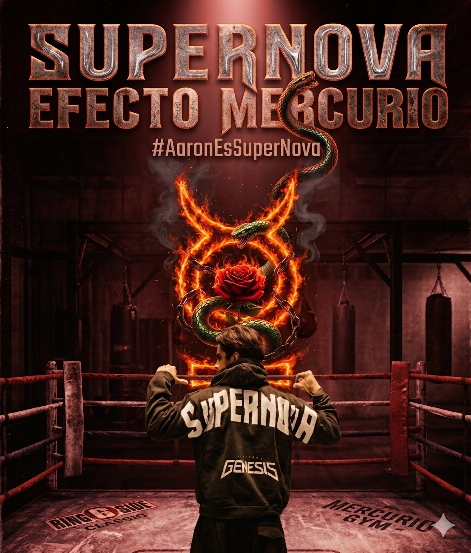 No se trata de superar a otro sino de vencerse a si mismo
SUPERNOVA EFECTO MERCURIO
#AaronEsSupernova