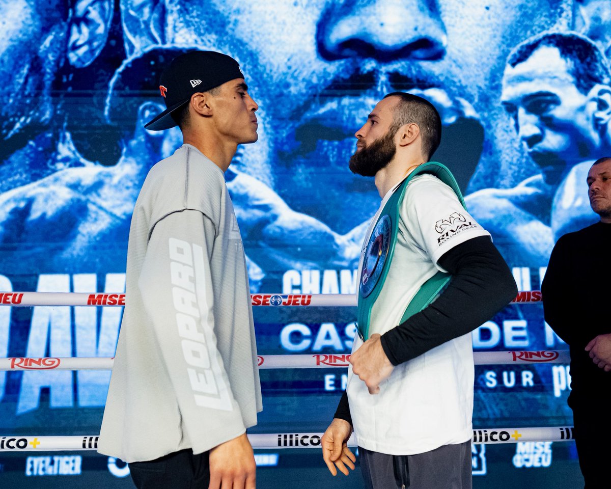 𝗢𝗡 𝗧𝗛𝗘 𝗛𝗨𝗡𝗧🐺

<a href="/ArthurNoxchi/">Arthur Biyarslanov</a> (20-0, 16 KO) vise le titre mondial, mais devra d’abord vaincre le puissant Jimerr Espinosa (17-2-1, 16 KO) – jeudi soir – au <a href="/CasinoMontreal/">Casino de Montréal</a>!

📺 <a href="/punching_grace/">Punching Grace</a> / <a href="/DAZNBoxing/">DAZN Boxing</a> 

#IglesiasSilyagin | #EottmArmy