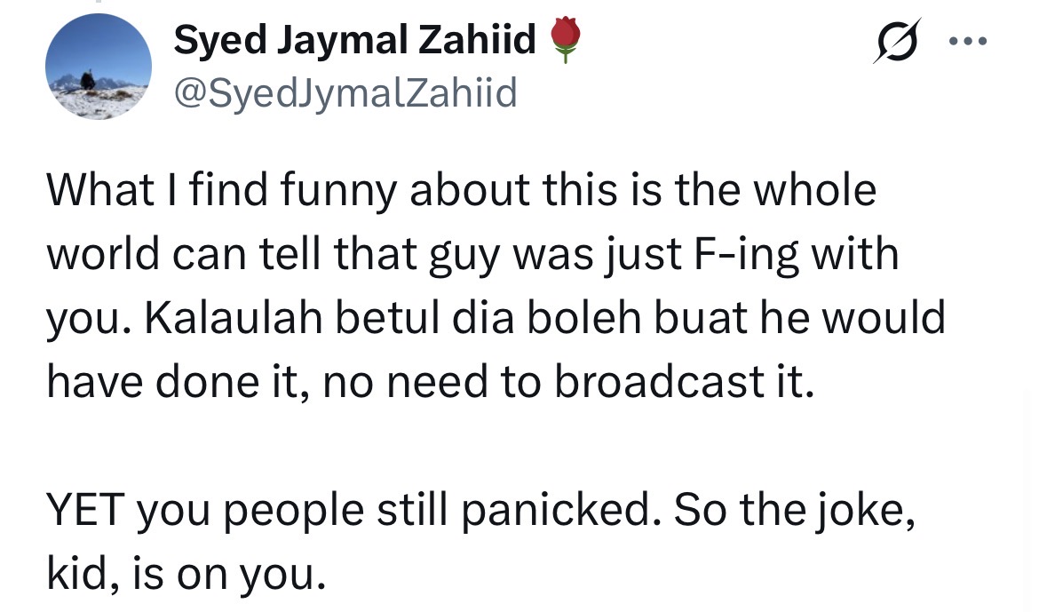 Syed Jaymal Zahiid🌹 tweet media