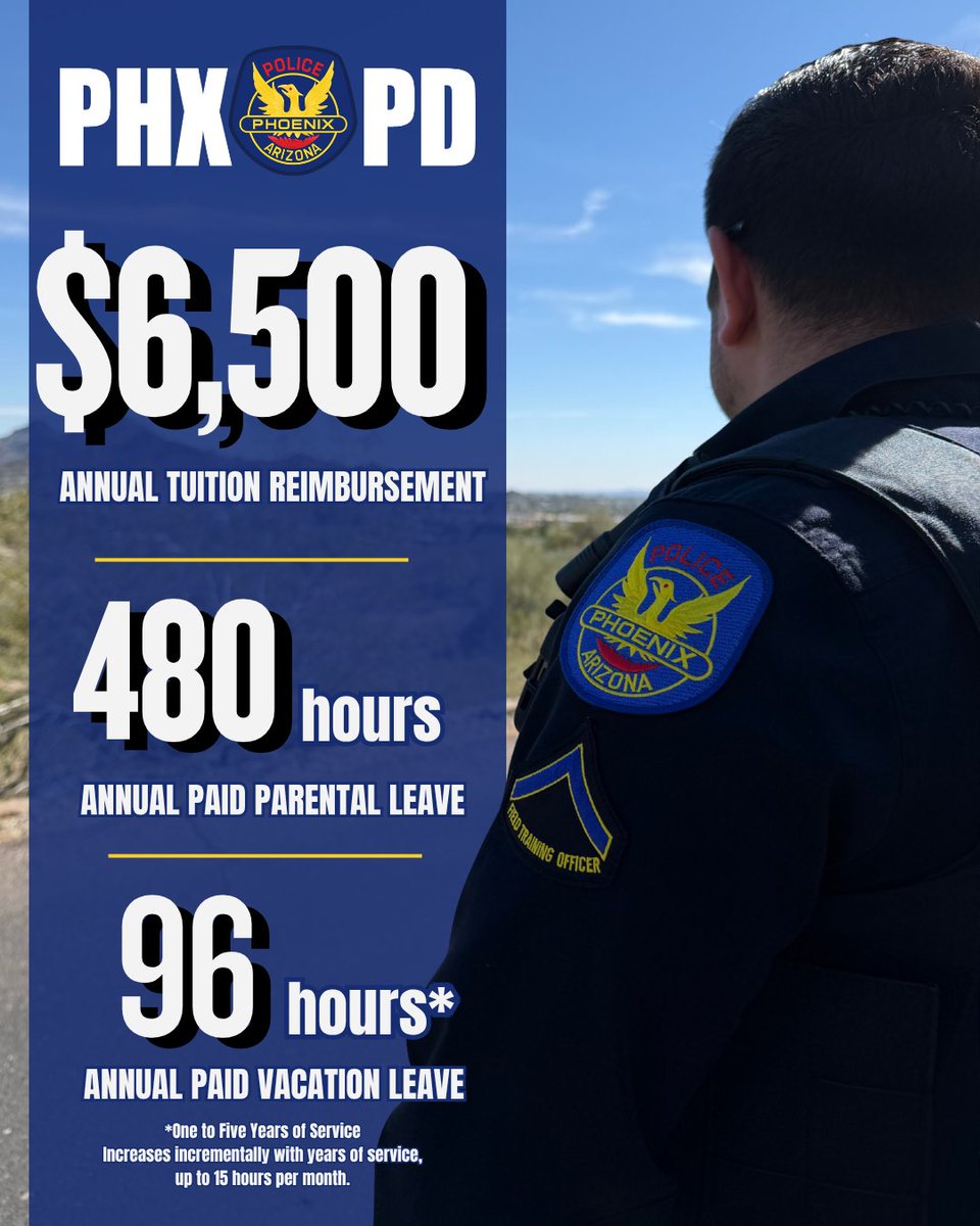 Phoenix Police Recruitment tweet media