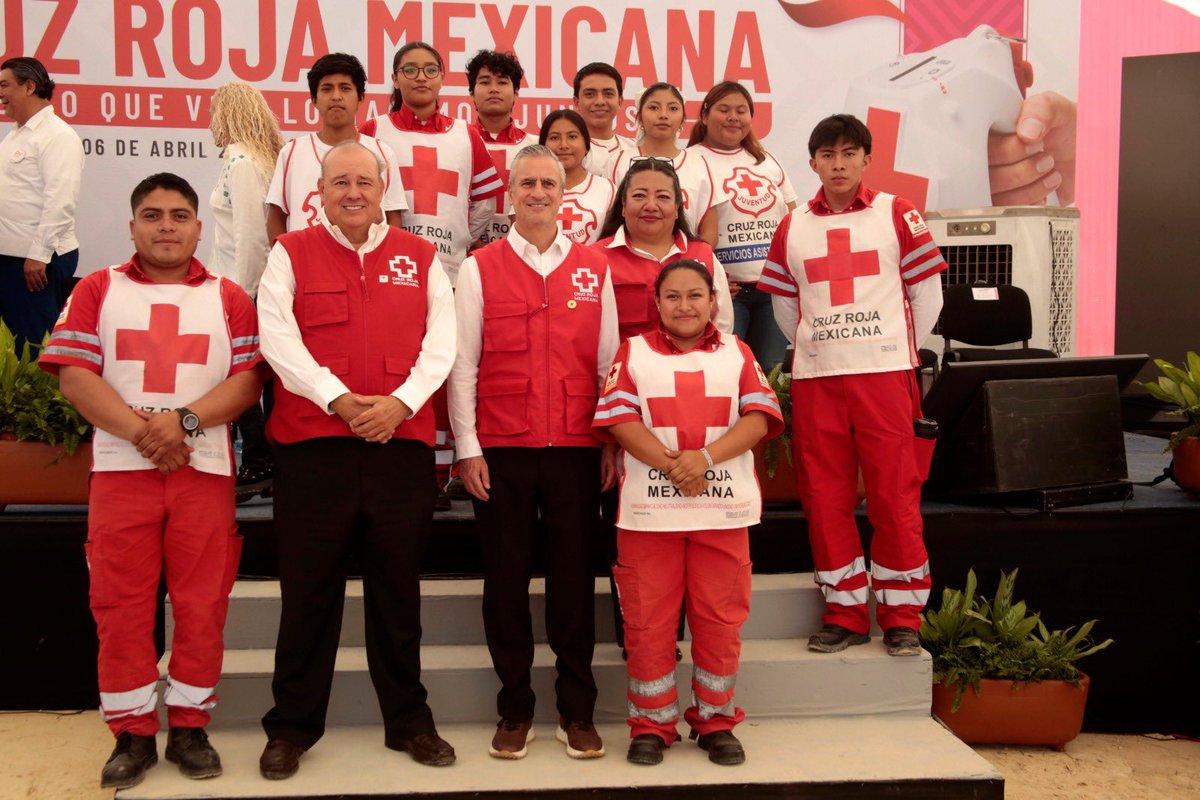 Cruz Roja Mexicana IAP tweet media