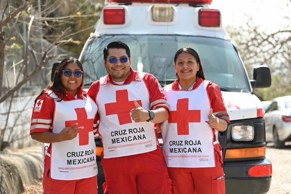 Cruz Roja Mexicana IAP tweet media