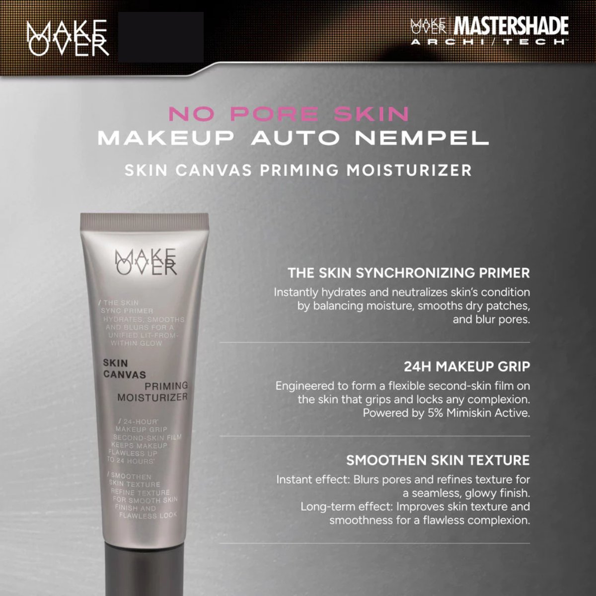 Kahf_Wardah's tweet image. NEW! MAKE OVER Skin Canvas Priming Moisturizer

Hybrid primer-moisturizer adalah moisturizer kulit dan primer makeup. Berperan sebagai makeup booster untuk menyeimbangkan hidrasi dan kelembapan kulit, menciptakan skin canvas yang ideal.

#makeover #paragoncorp #kosmetik #makeup