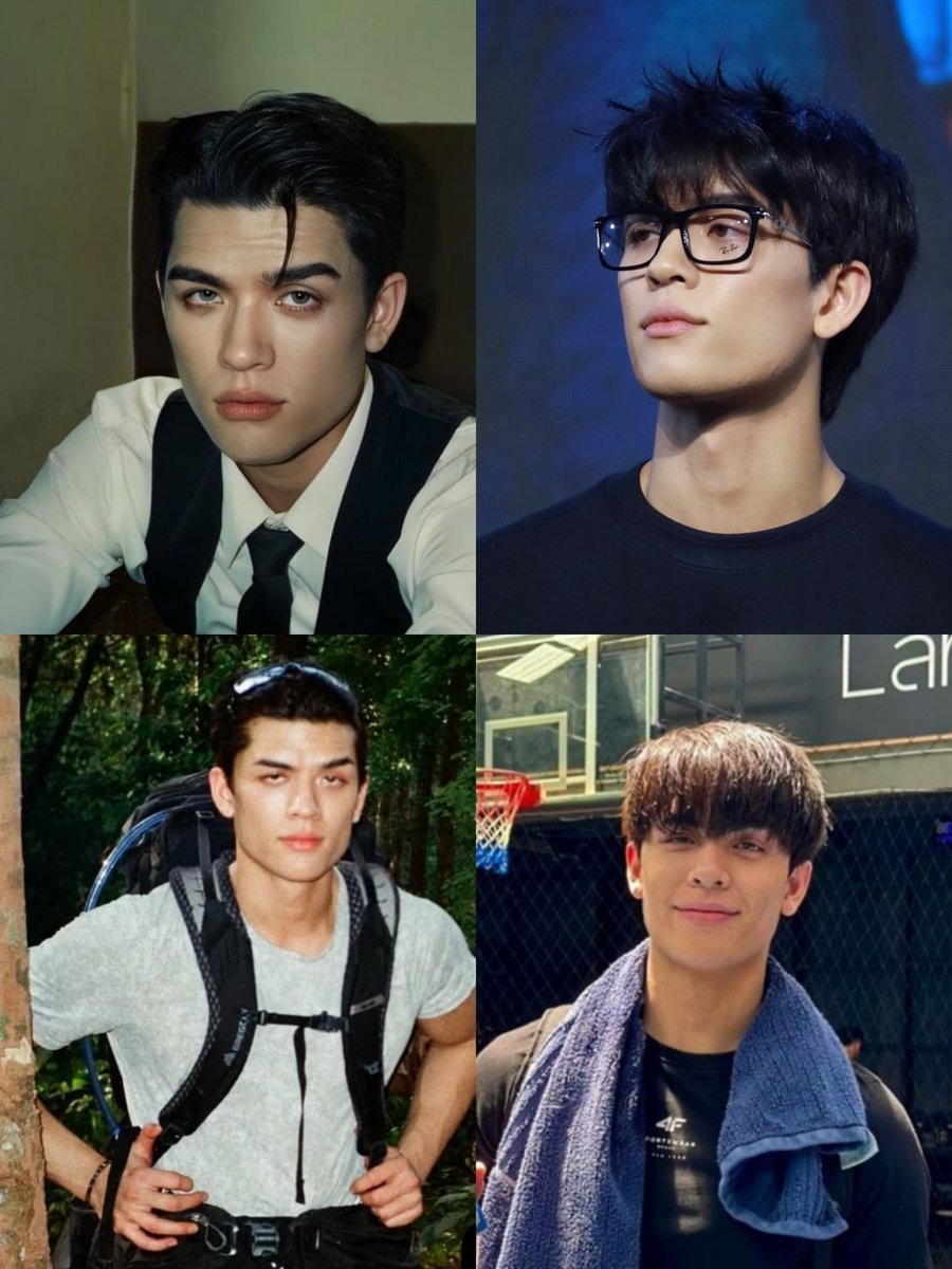 ilgcsm_'s tweet image. the difference between his hair down vs up 

#JossWayar