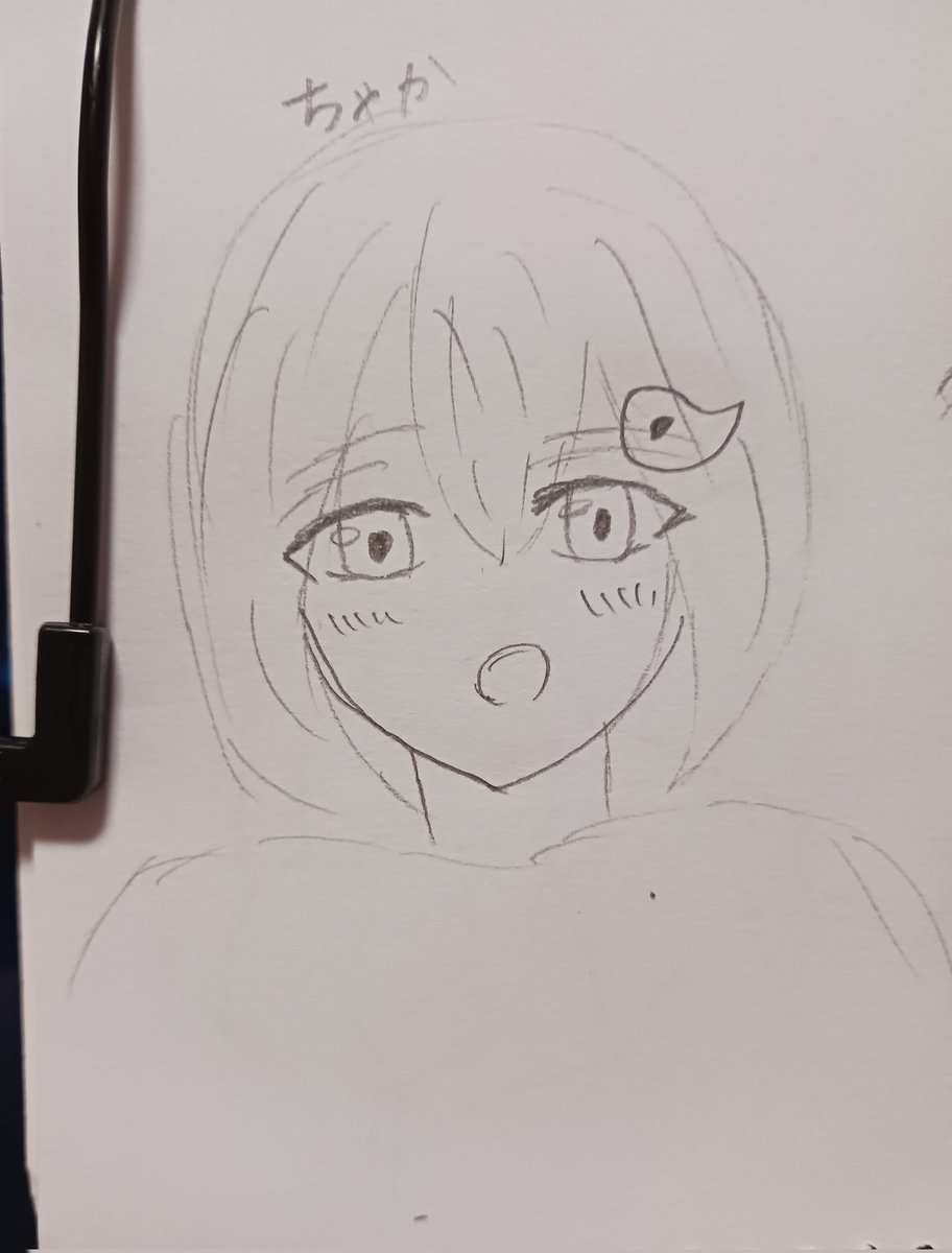 おはよう！
今日も頑張ってね！
アナログイラストー✨
#歌い手さんMIX師さん絵師さん動画師さんとPさん繋がりたい
#イラスト
#おはよう