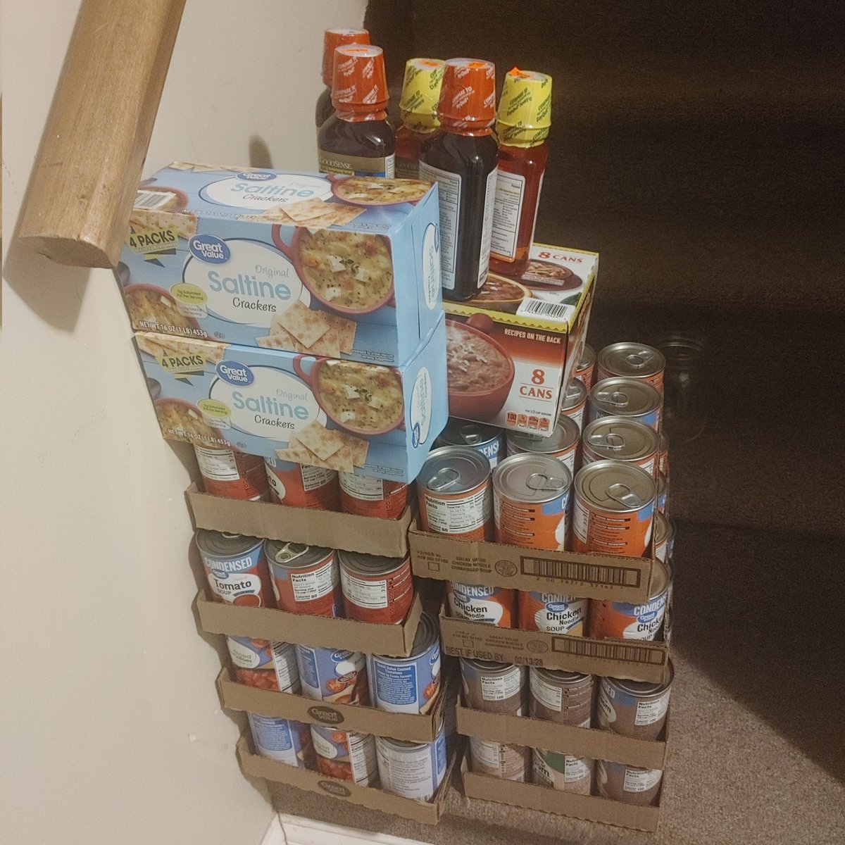 My wife and I made a Walmart run today and picked up some stuff to replenish our supplies. #AreYouReady