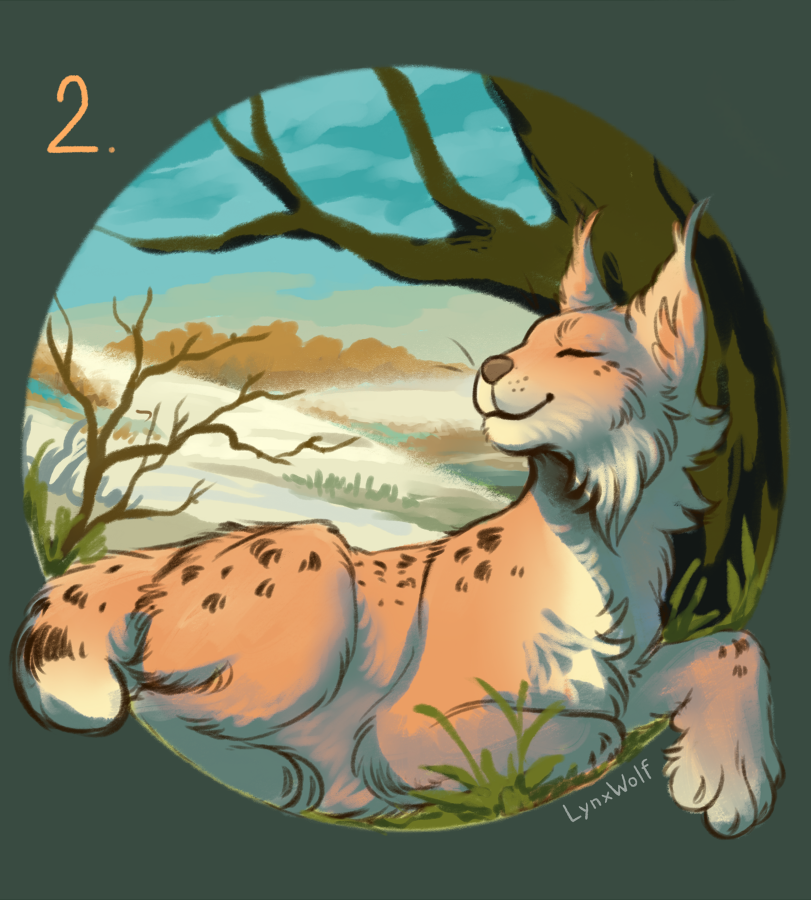 Lynxwolf3's tweet photo. I made some cute things that might interest you (I hope) 
I worked really hard on them and I like how they turned out!

#furryart #art #YCH #SFW #portrait #spring https://t.co/hklzwnUeYX