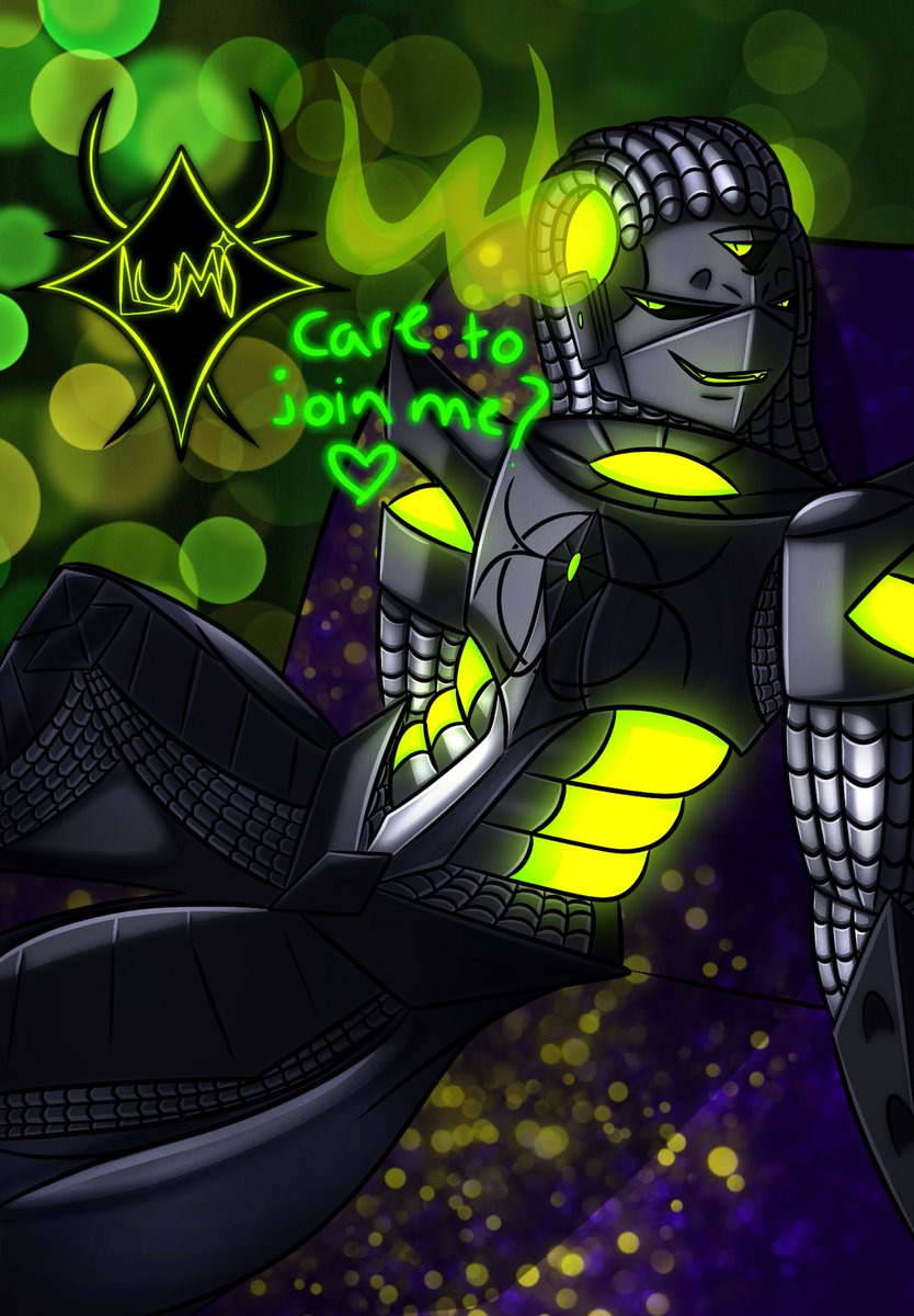 Luminoxicity's tweet image. "Care to join me?"

#luminous #lumiart #robotoc #robot #luminosity