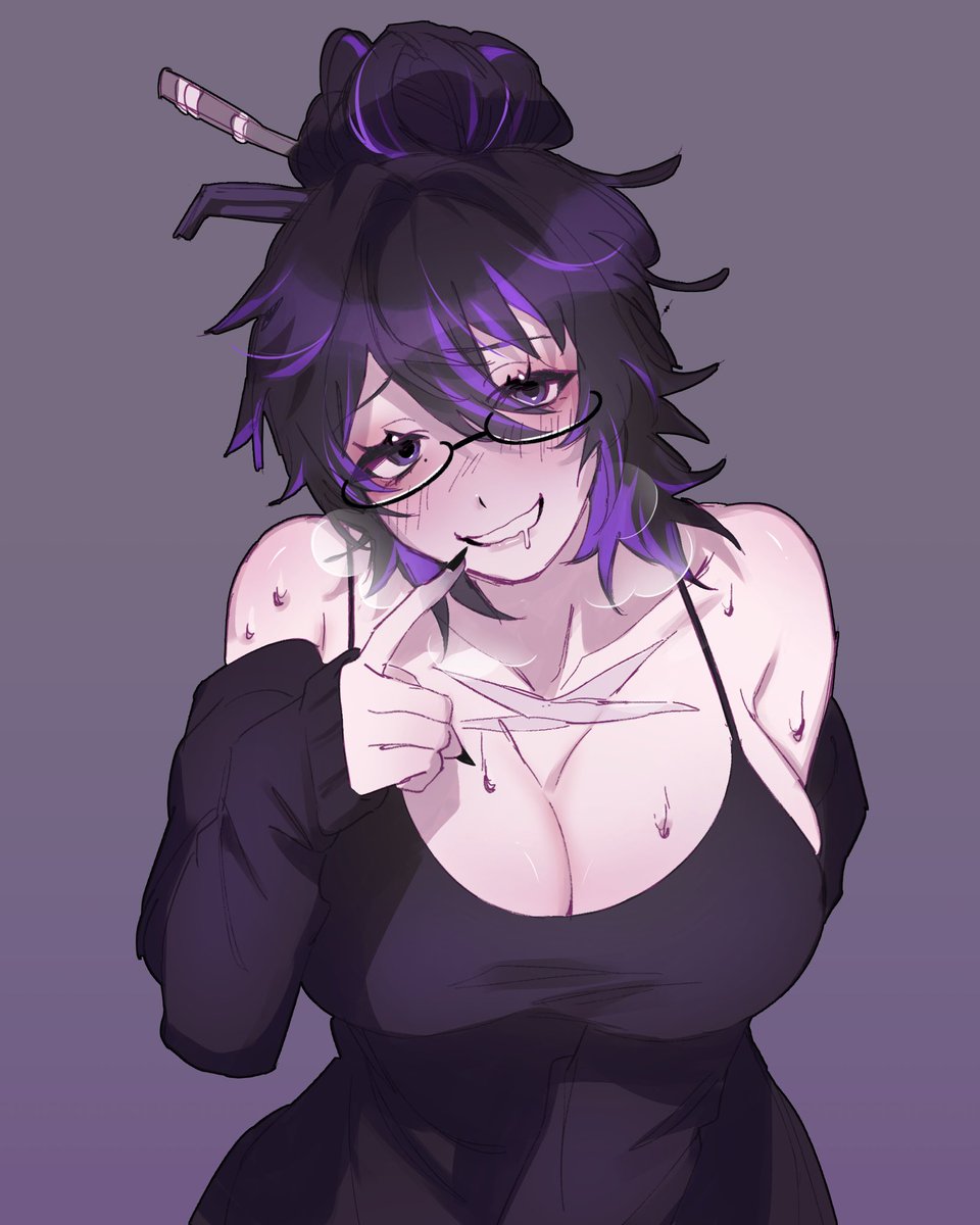 Iron’s veil 🤍📋🗡️ The Iron maiden VTuber tweet media