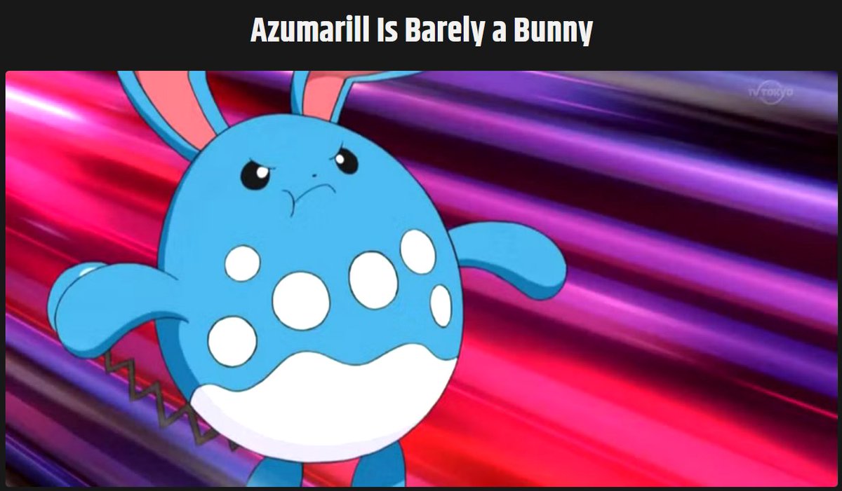 tf you mean he's barely a bnuuy