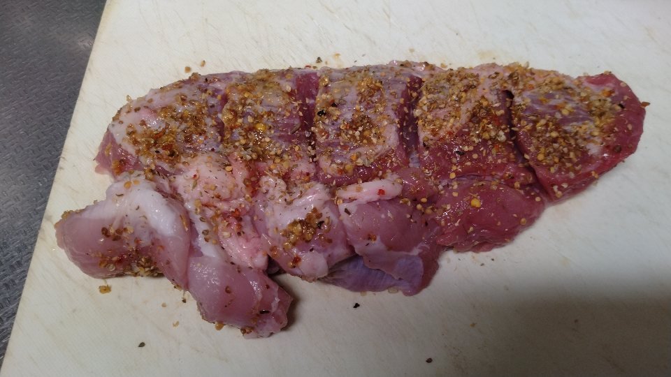 牛って気分じゃなかったので豚 