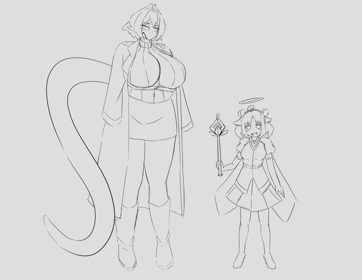 Kureha - The Magical Girl [Rough Sketch]