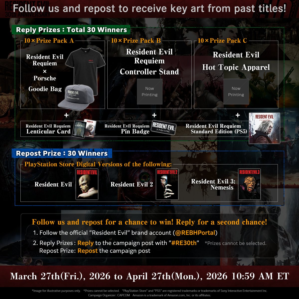 【公式】バイオハザード / RESIDENT EVIL PORTAL Official tweet media