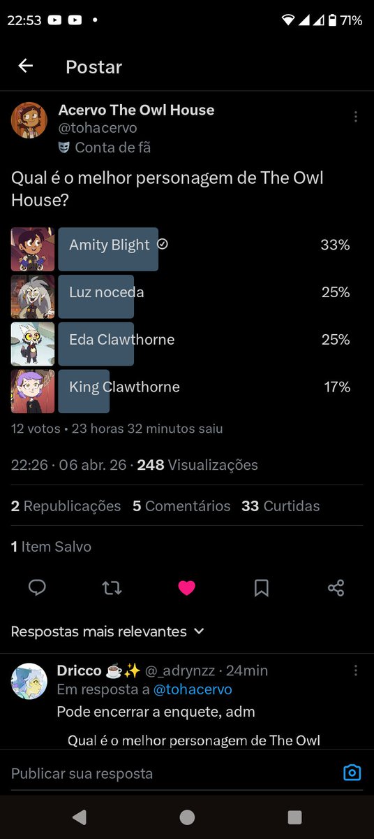 Vinícius ☽︎☾︎| é o ceo de Lumity|TOH IS BACK tweet media