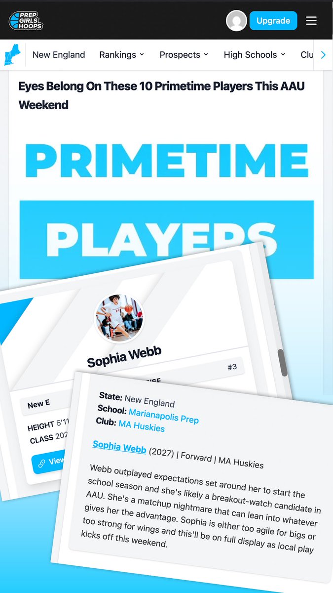 Sophia Webb tweet media