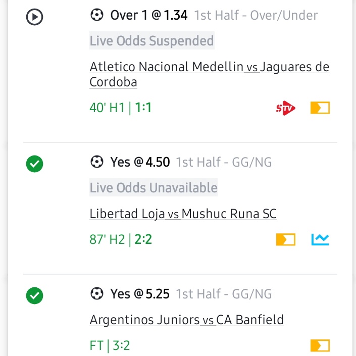iam_minary's tweet photo. @Hey_JAG5 Also tried this after the initial game,would av been 3/3 but wasn't sure about jaguares scoring in the 1st half https://t.co/syRNozPsuq