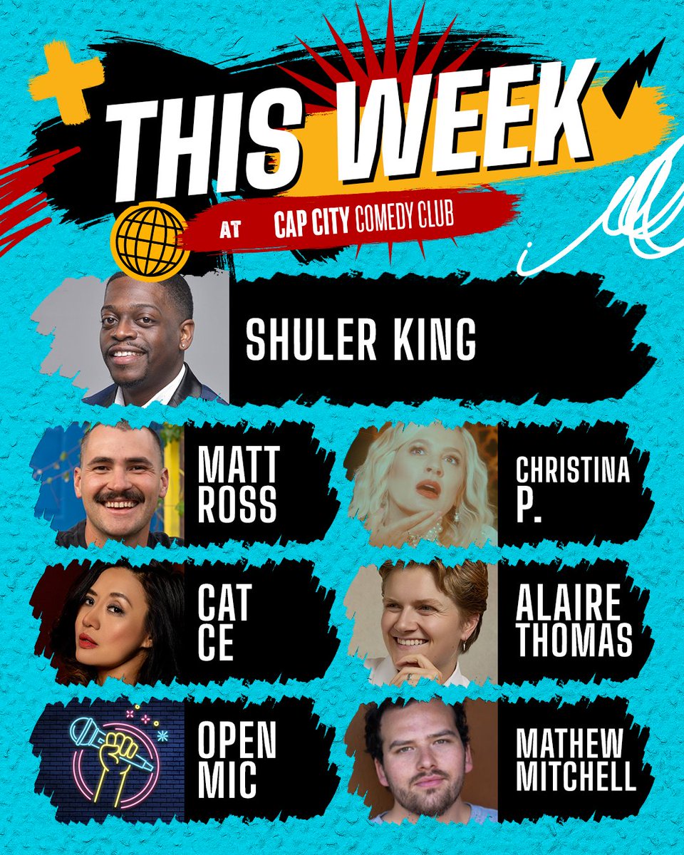 Cap City Comedy Club tweet media