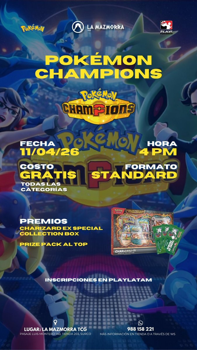PKMN Perú tweet media