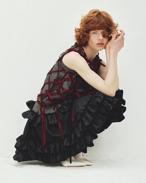 LaModeUnknown's tweet photo. Adorable collection of ✨️NAOKITOMIZUKA✨️ Fall/Winter 2026.🪡 https://t.co/jJPFe57U4H