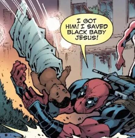 “Hope everyone had a super duper Easter!” 

#Deadpool
