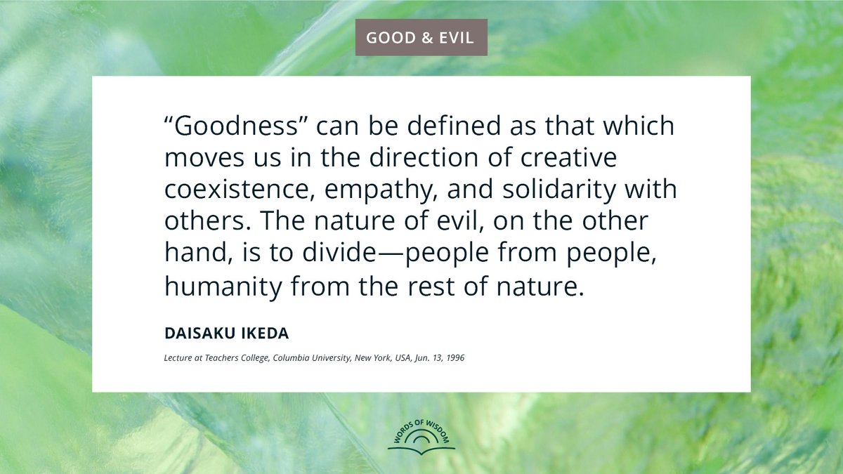 daisakuikeda_of's tweet image. Explore more quotes: daisakuikeda.org/sub/quotations…

#SharedHumanity #DaisakuIkedaQuotes #WordsofWisdom #PeaceThroughDialogue