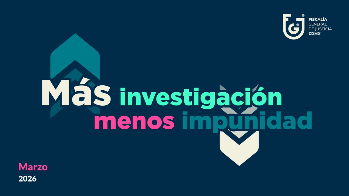 🧵Junto a la jefa de Gobierno, <a href="/ClaraBrugadaM/">Clara Brugada Molina</a>, presentamos resultados de marzo de 2026 en el Informe de Seguridad de la Ciudad de México.

Se confirma la tendencia: menos delitos y más resultados.

Menos impunidad, más justicia para la capital.