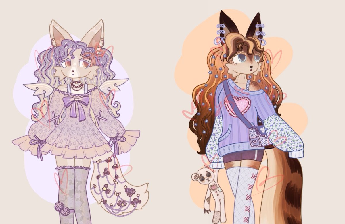 Melyssia_art's tweet photo. There are already two of them!!

I will finish the third one and they will go for There are already two of them!!

I will finish the third one and they will go for sale

#art #oc #character #furryart #adopt https://t.co/xjVkdKEmj1
