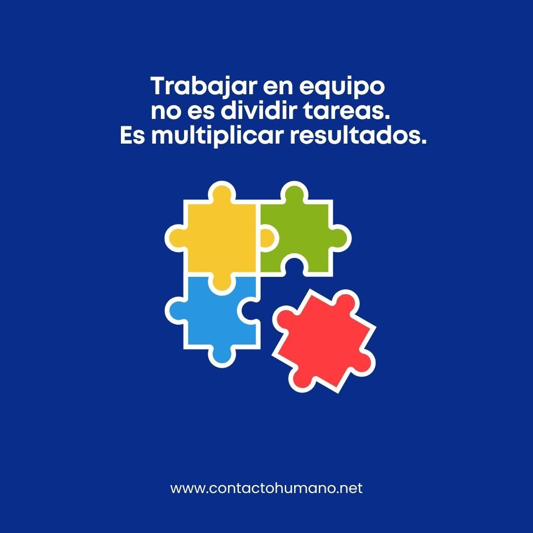 Trabajar en equipo es saber sumar, no solo estar. 🤝

#TrabajoEnEquipo #Colaboración #CulturaOrganizacional