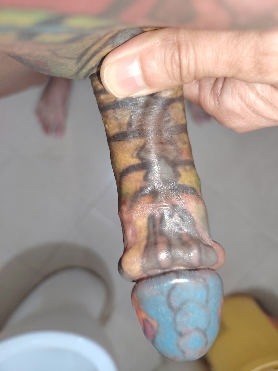 penis tattoo tweet media