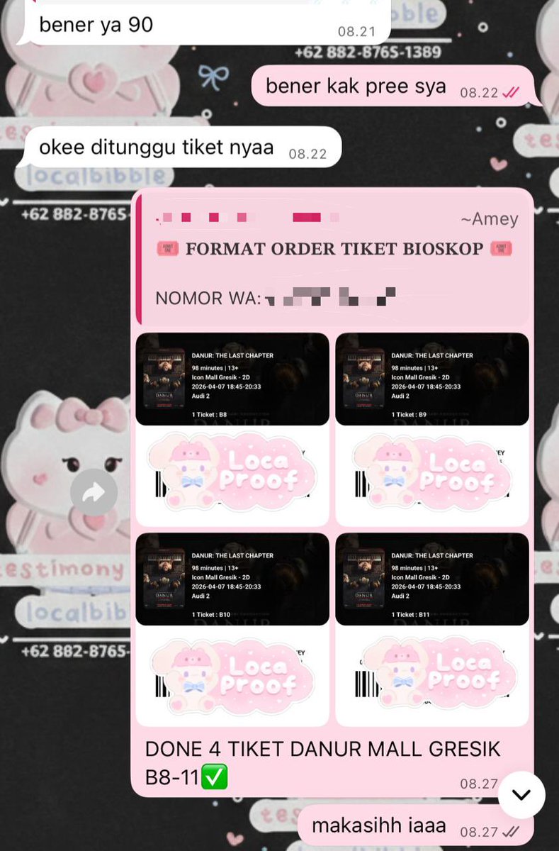 b1g1 tiket bioskop murah~ fast di wa say tweet media