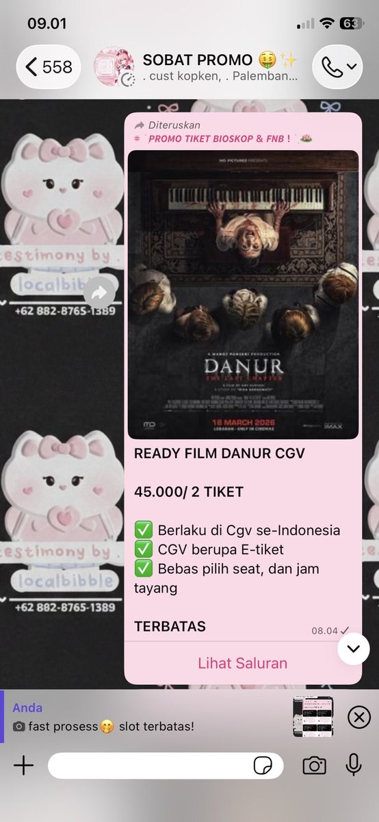 b1g1 tiket bioskop murah~ fast di wa say tweet media