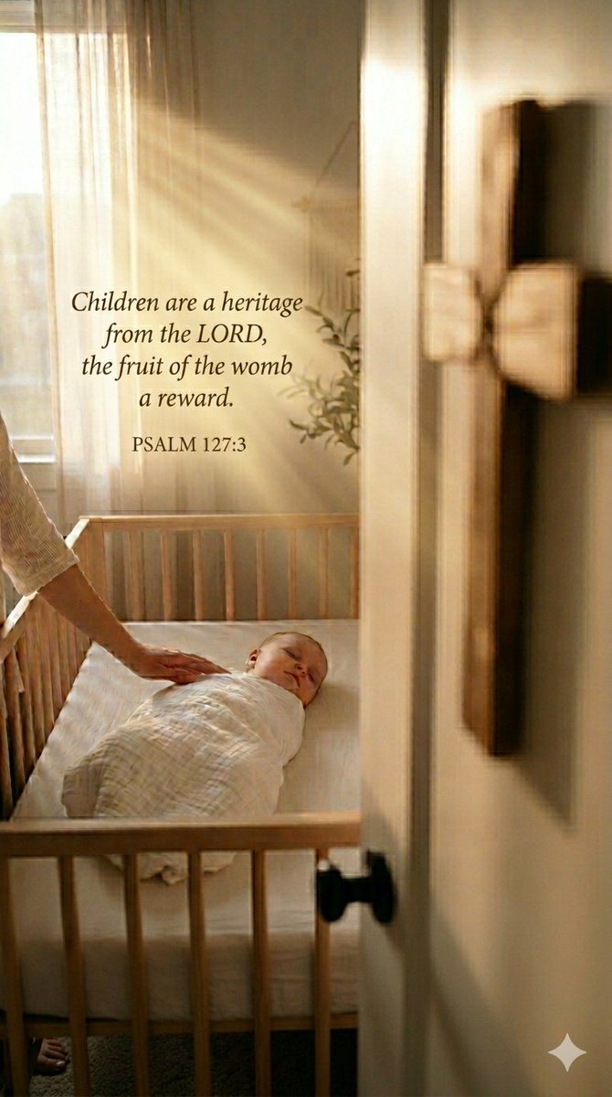 DailyBrdGospels's tweet photo. There is no deeper peace than a heart full of gratitude at the end of the day.
"Behold, children are a heritage from the LORD." — Psalm 127:3
Type 'AMEN' if you thank Him for your blessings tonight! #Faith #Family #Gratitude https://t.co/jMs0D8nB5i