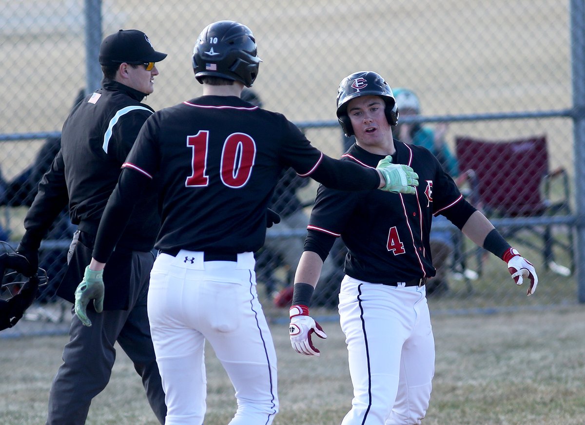 brandon_berg's tweet image. Chippewa Falls baseball opened the season by scoring the final 9 runs of an 11-3 nonconference win over Wisconsin Rapids on Monday. Connor Kolinski and Dane Krista each drove in two while Evan Weiler tossed 4 innings of scoreless relief. Photos: 
chippewa.com/sports/high-sc…