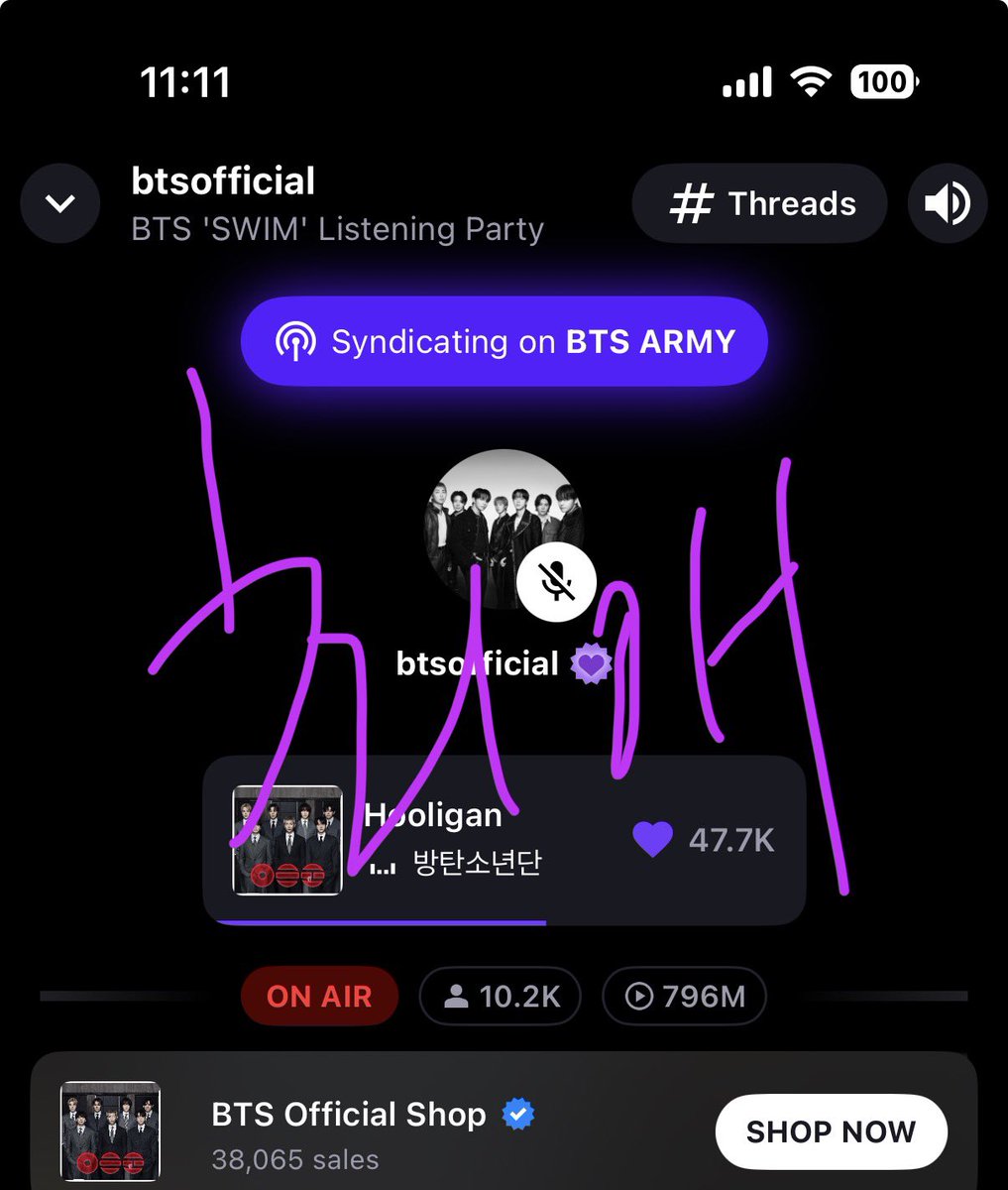 최애는7명차애는아미 tweet media
