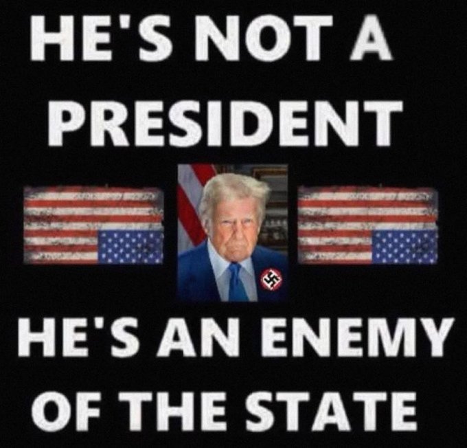 1stonestruck's tweet photo. @maddenifico #TrumpIsMENTALLY_ILL
#INVOKEthe25thAmendment https://t.co/k7Cy3EeSob