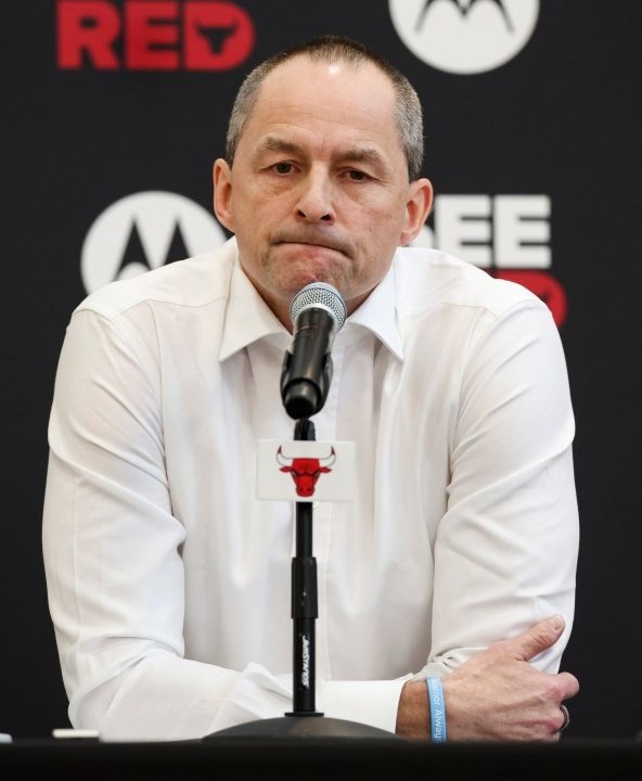 TheNBABase's tweet image. Arturas Karnisovas’ tenure in Chicago

- Traded WCJ &amp;amp; 2 picks for Vucevic
- Passed on Haliburton/Maxey for Patrick Williams
- Gave Williams a $90M contract
- 0 trades at the deadline for 3 straight years
- Ranked as a “Bottom 5” front office by NBA execs

(Via @StephNoh )