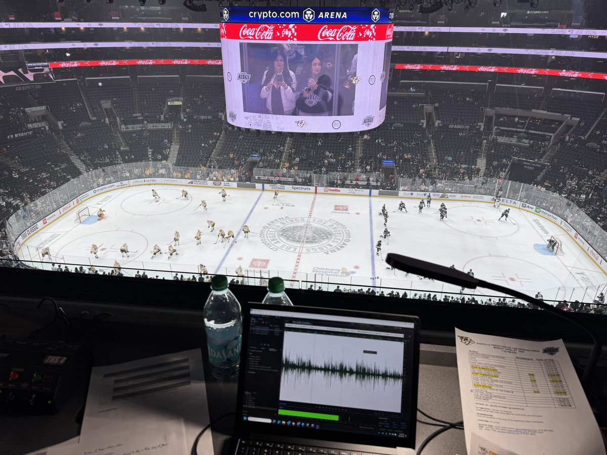 Thrilled to be on the mic tonight for a crucial matchup between the Kings and Preds in LA!

Alongside <a href="/DarylEvans15/">Daryl Evans</a> for all the action live on <a href="/ESPNLosAngeles/">ESPN Los Angeles</a>!

🕰️ 7:30 PM
📲 The ESPN LA App / <a href="/LAKings/">LA Kings</a> App
📻 710 AM in LA
🎙️ espn.com/radio/play/_/s…
