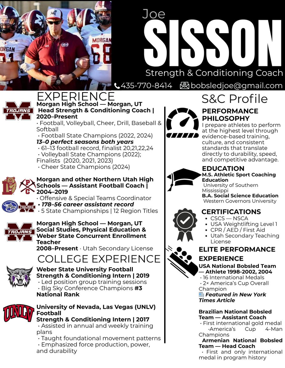 Joe Sisson, MS, CSCS tweet media