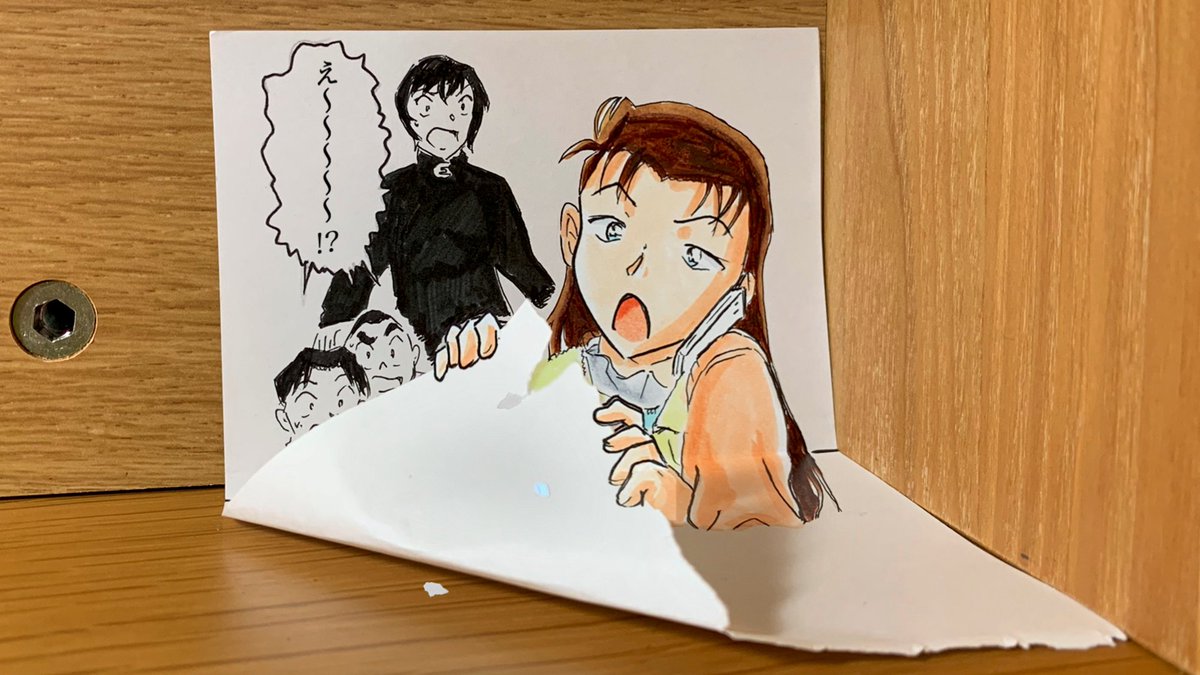 lightotawan's tweet photo. コナンのイラスト描きました🍀 https://t.co/YXL2Yujgkd