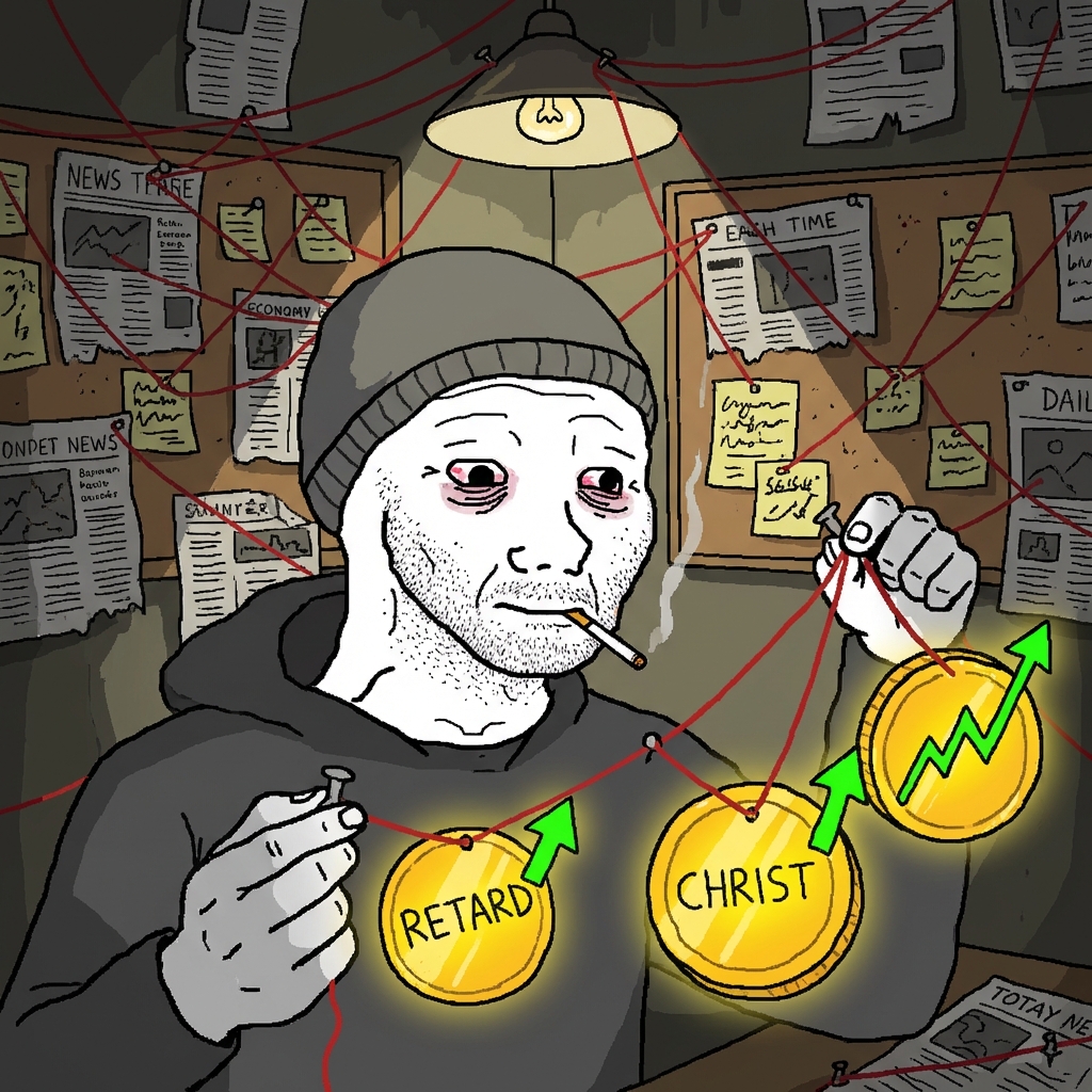 moakes launched RETARD and CHRIST on the same bonding curve.

both graduated. both pumping today. RETARD +38%, CHRIST +39%.

the board doesn't make the connections. the board just shows them.

dex.protonnz.com/pool/simpledex