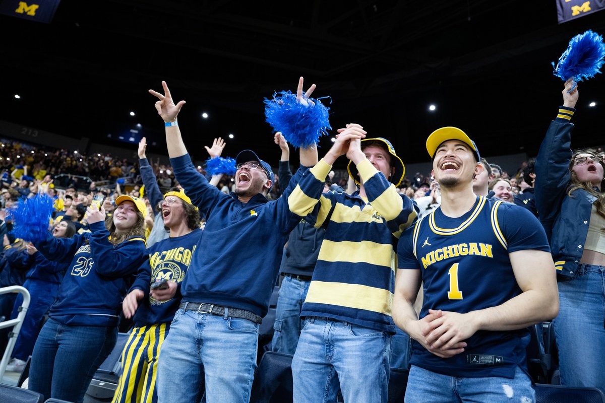 Michigan Athletics 〽️ tweet media