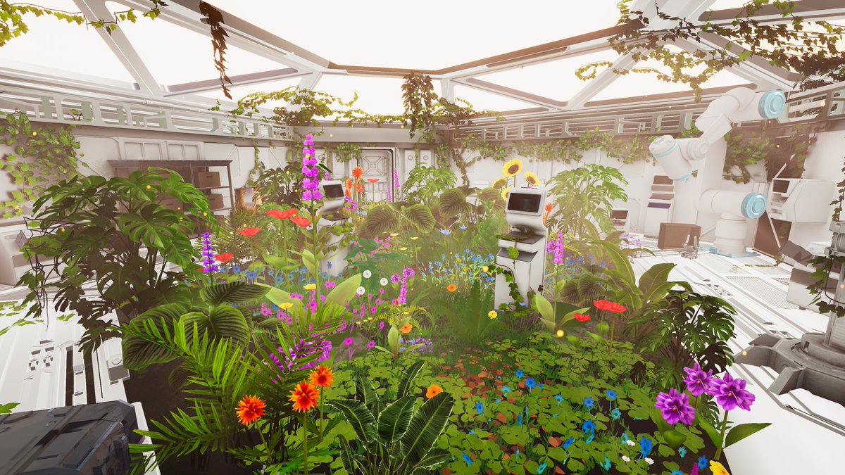 World name: Overgrown Lab By: Bella Strange~ Platform: PC #VRChat # ...