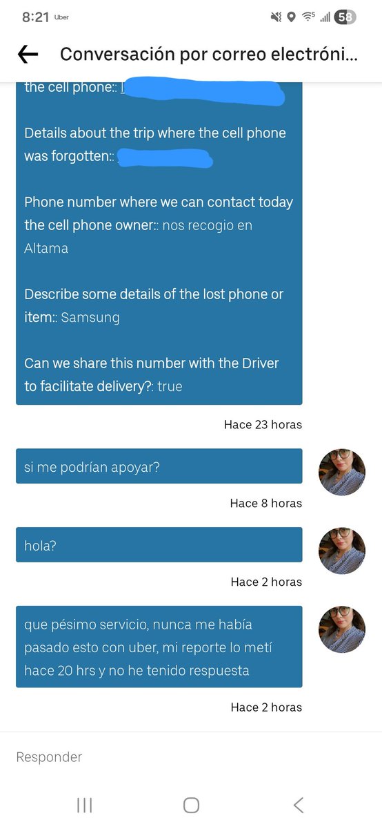 appletini02's tweet photo. En todos mis años como usuario de @Uber nunca había recibido una atención tan ... no pues... ni atención recibí, ni como decir mala https://t.co/zmh8T8PyHT