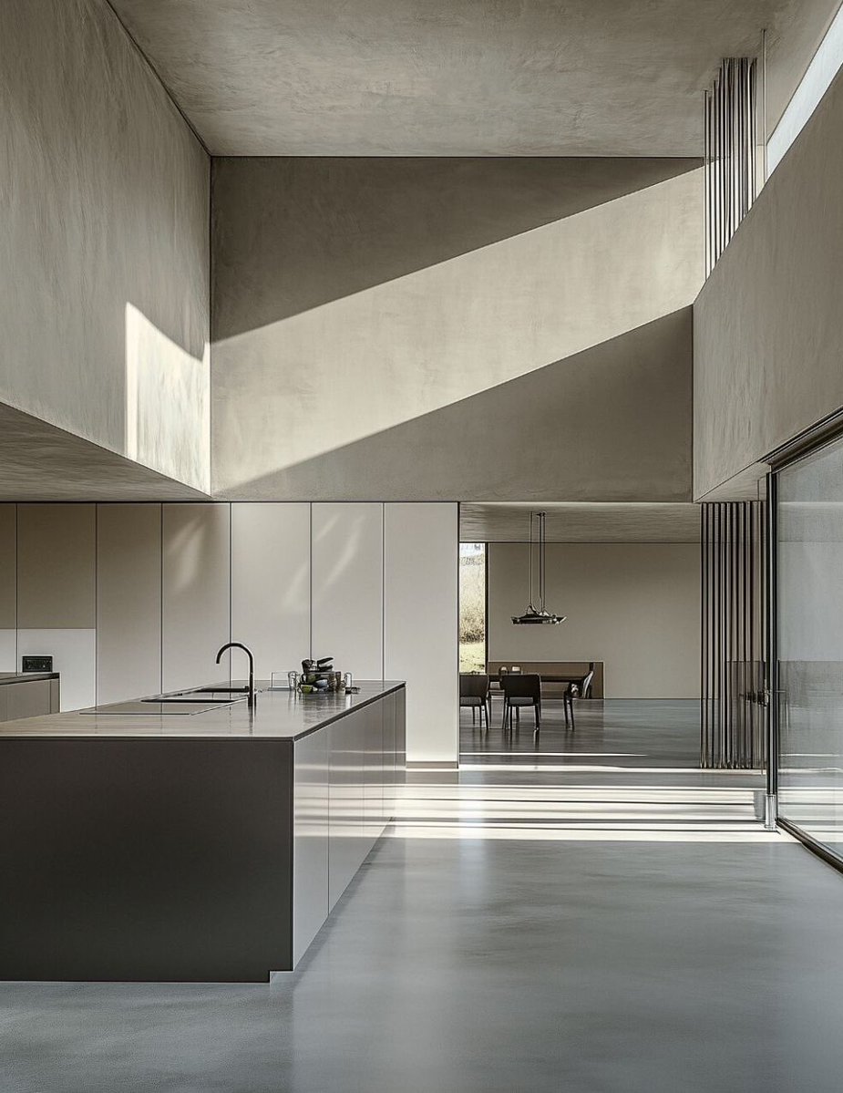 Nelly3011043152's tweet image. There's something powerful about spaces that don't try too hard.
Clean lines, natural light, raw textures, and silence doing most of the talking. This is the kind of design that feels calm, intentional, and timeless. Minimalism done right.
#InteriorDesign #MinimalistDesign