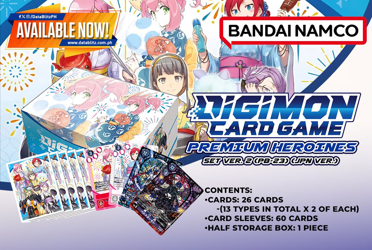 DataBlitz tweet media