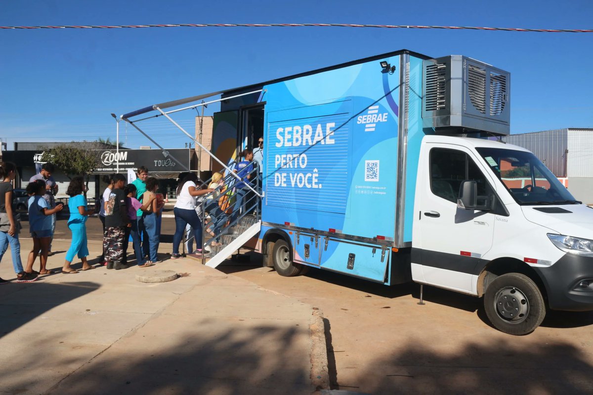 ExtraNewsGoias's tweet photo. Sebrae Goiás leva Caravana ‘Empreender com Você’ a Guapó https://t.co/fHevBqocR4 https://t.co/HAnAxkqd8u