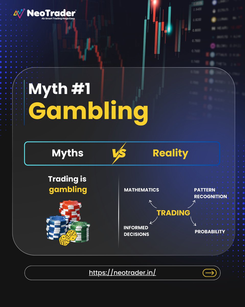 NeoTrader2018's tweet photo. @NeoTrader25 Trading myths = silent losses
Reality =
β’ Probability
β’ Precision
β’ Discipline
Unlearn to win.
#TradingPsychology #NeoTrader
Disclaimer: Investments are subject to market risks. Please read all documents carefully before investing. https://t.co/Je6ng2y29V
